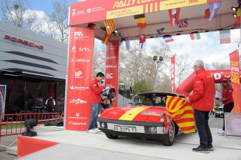 Antonio Arderiu – Luis Góngora (Porsche 914/4). Rally Motul Costa Brava 2023 (Foto: RallyClassics)